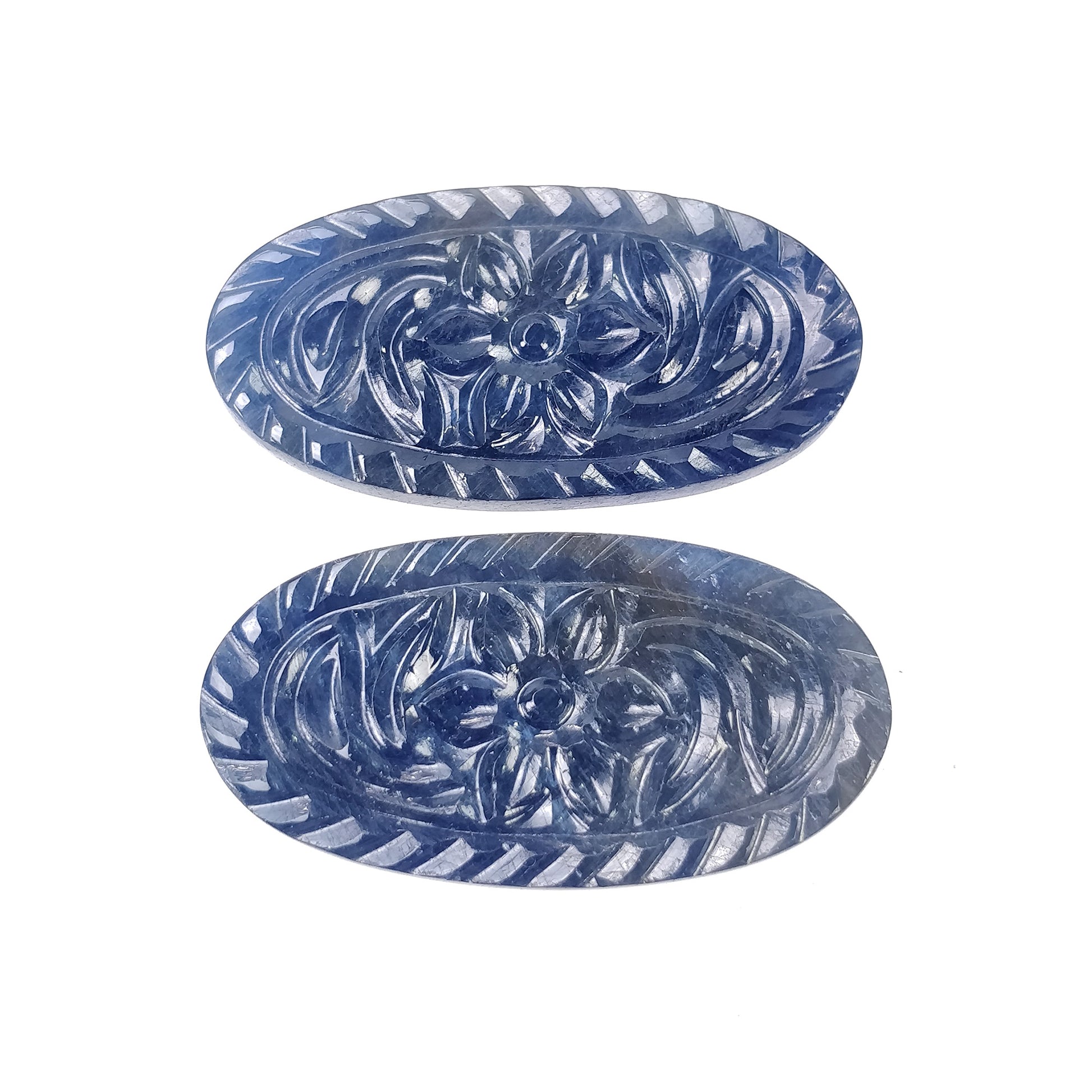 Hand Carved Sapphire