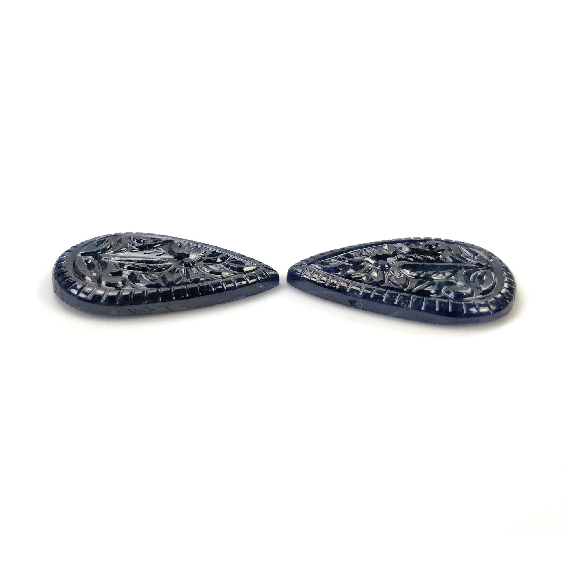 Hand Carved Sapphire