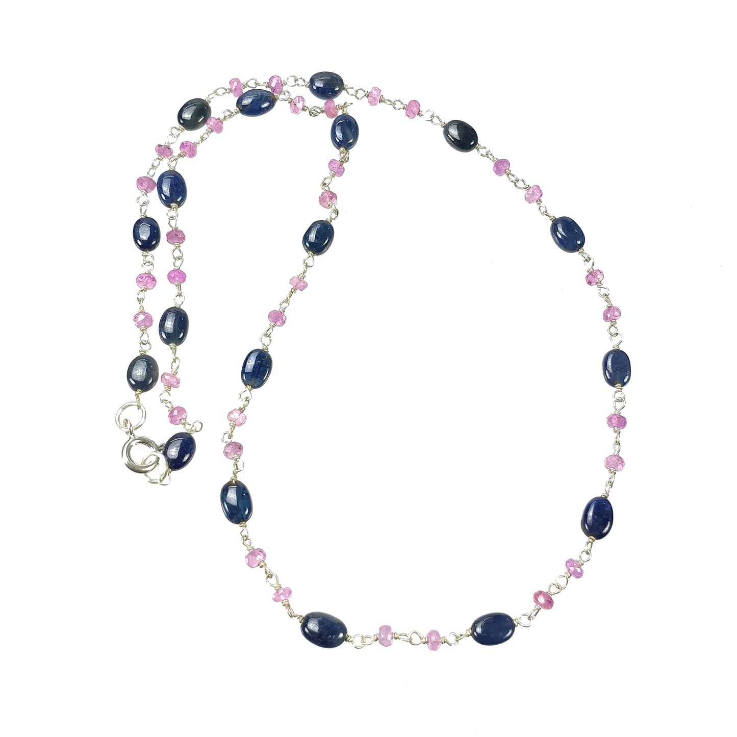 Pink Sapphire Necklace