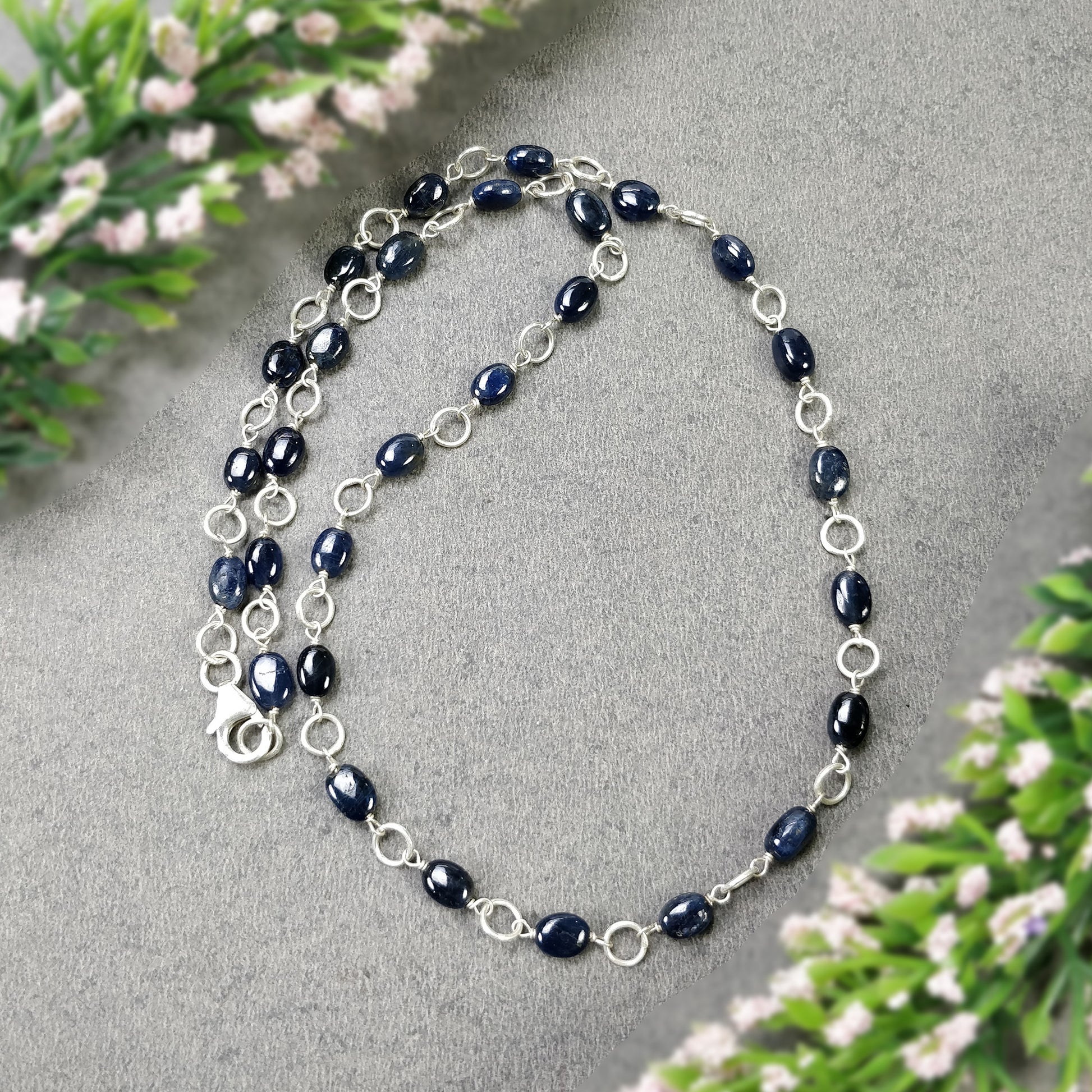 Blue Sapphire Necklace