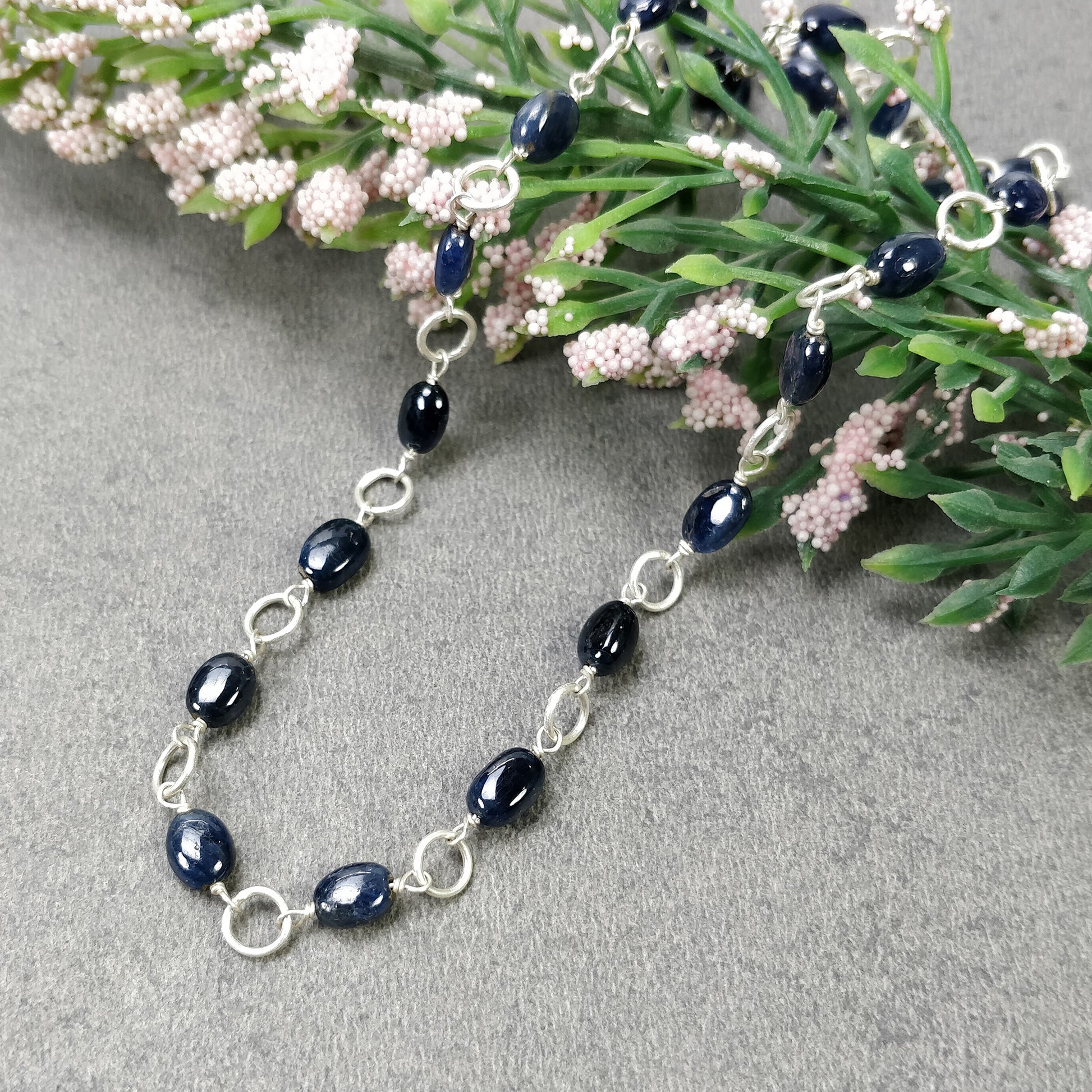 Blue Sapphire Necklace