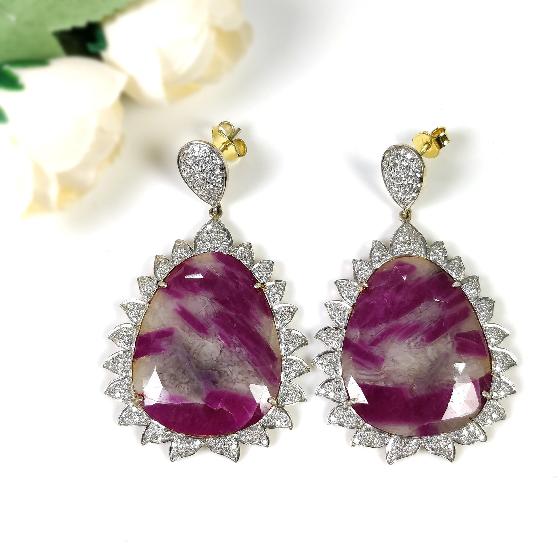 Ruby Earrings
