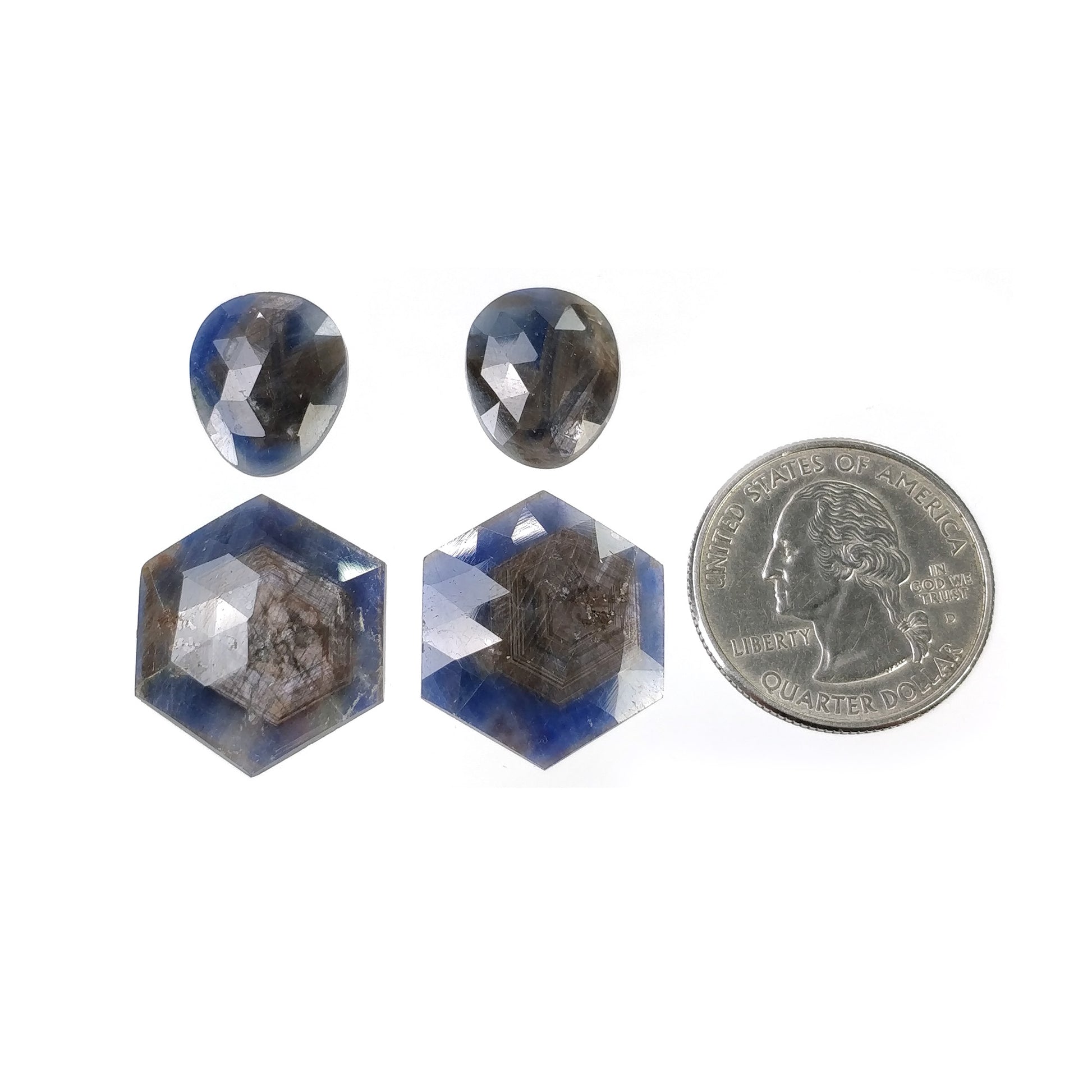 Rose Cut sapphire