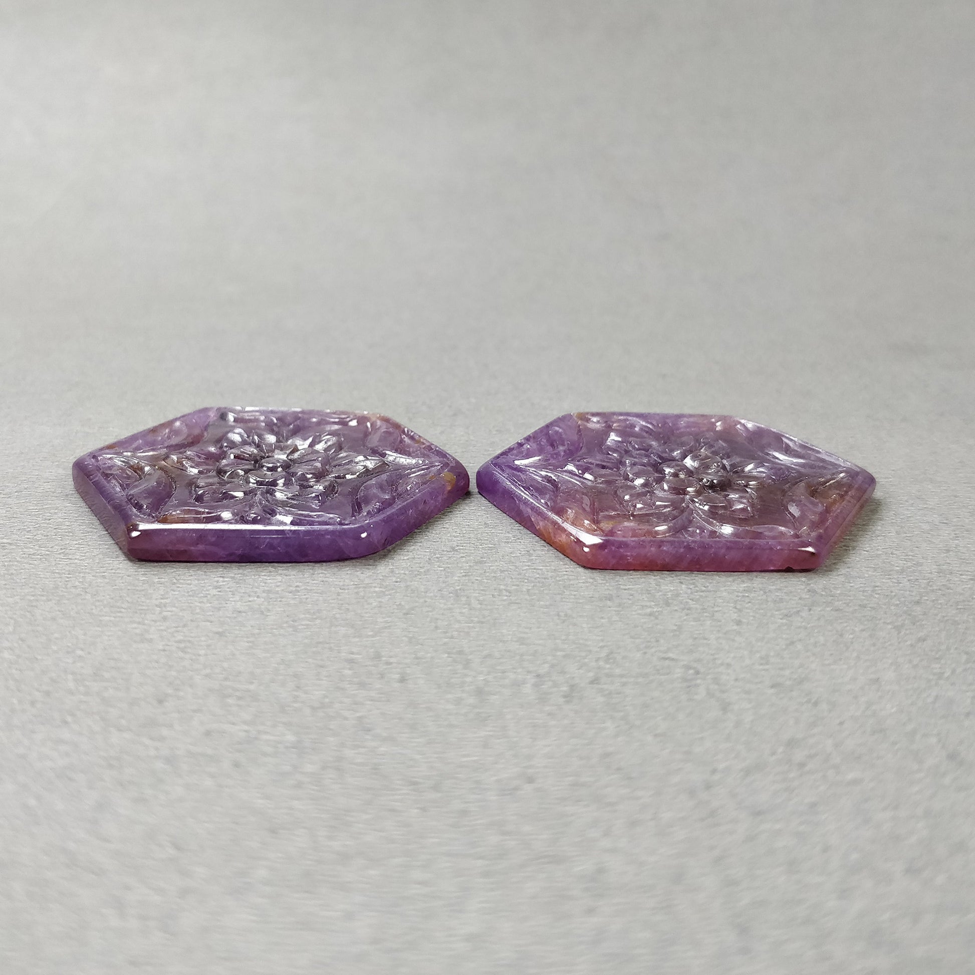 Hand Carved Sapphire