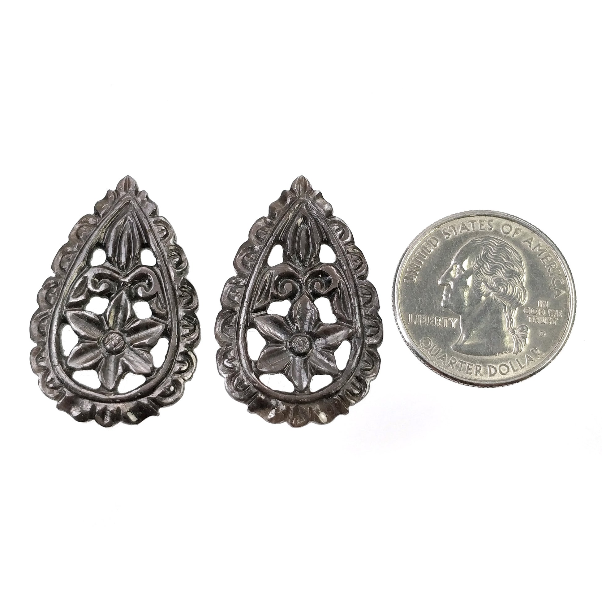 Silver Gray Carving