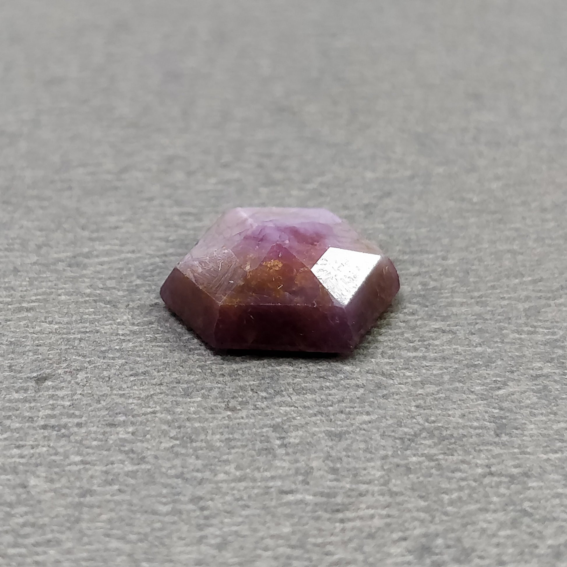 Hexagon Shape Sapphire