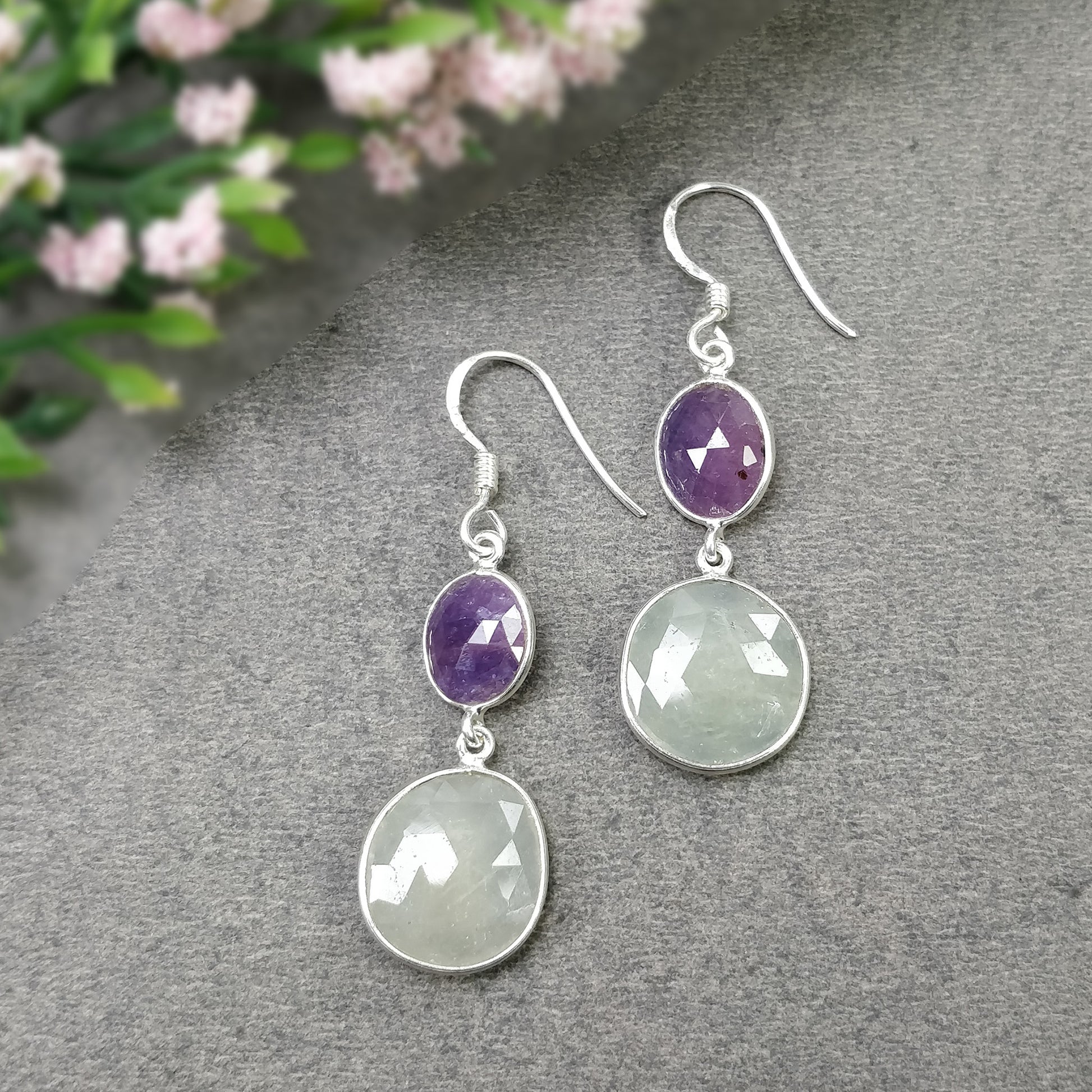 Sapphire Earrings