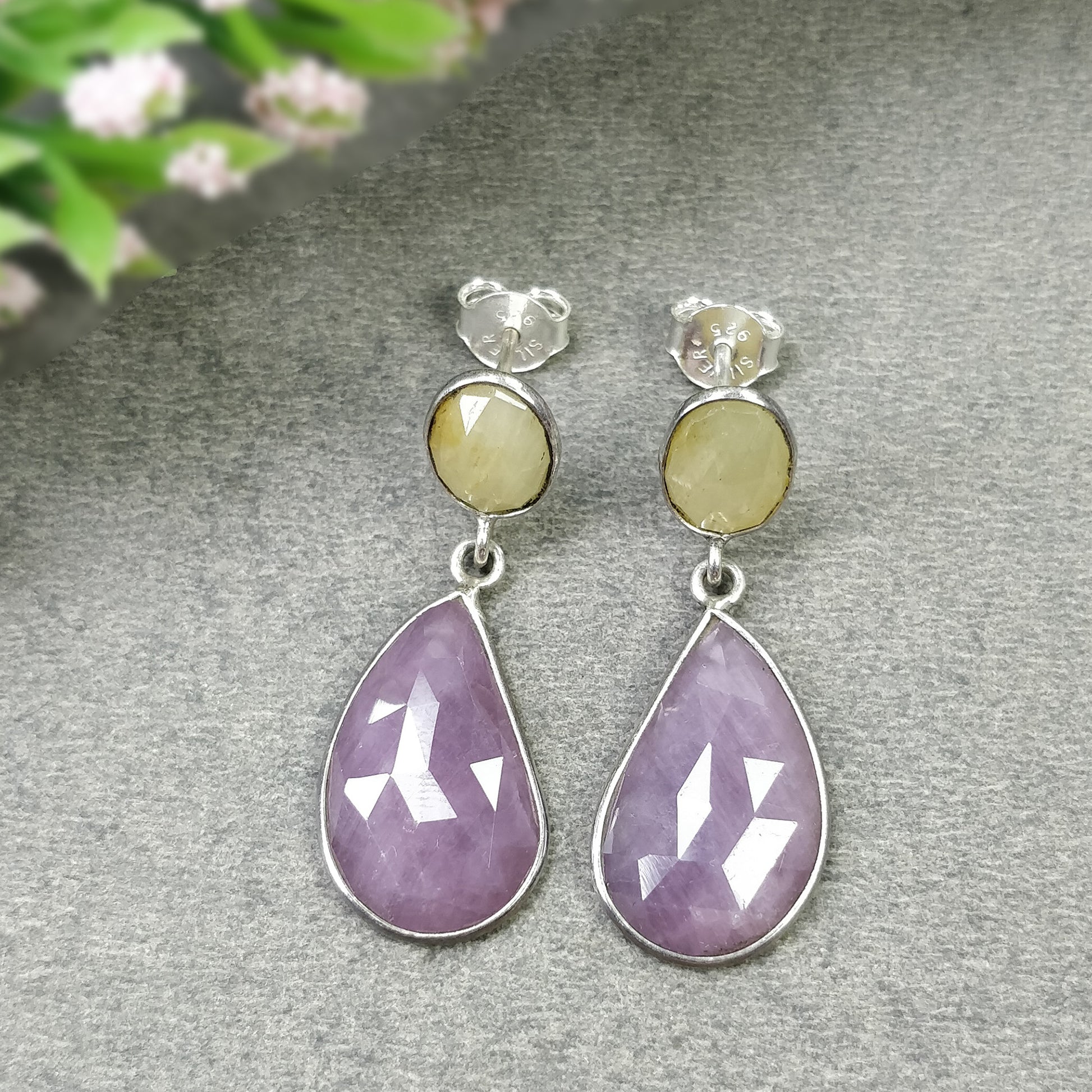 Sapphire Earrings