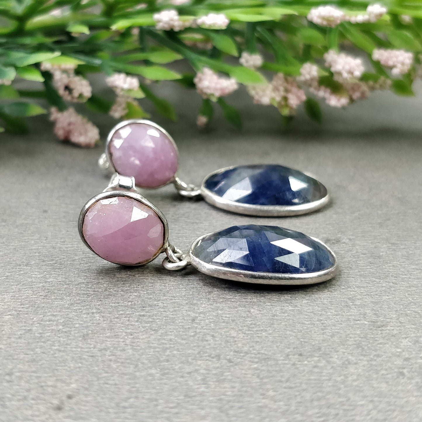 Gemstone earrings