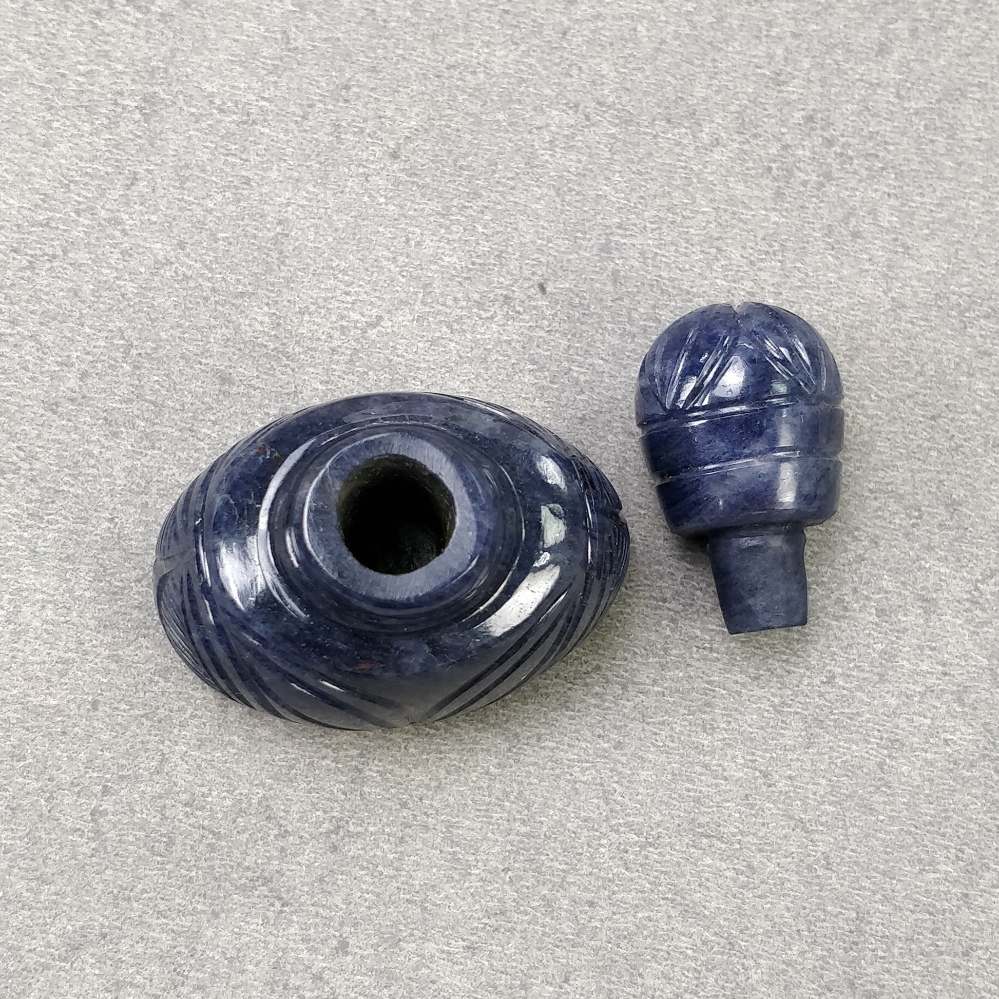 Hand Carved Bottle