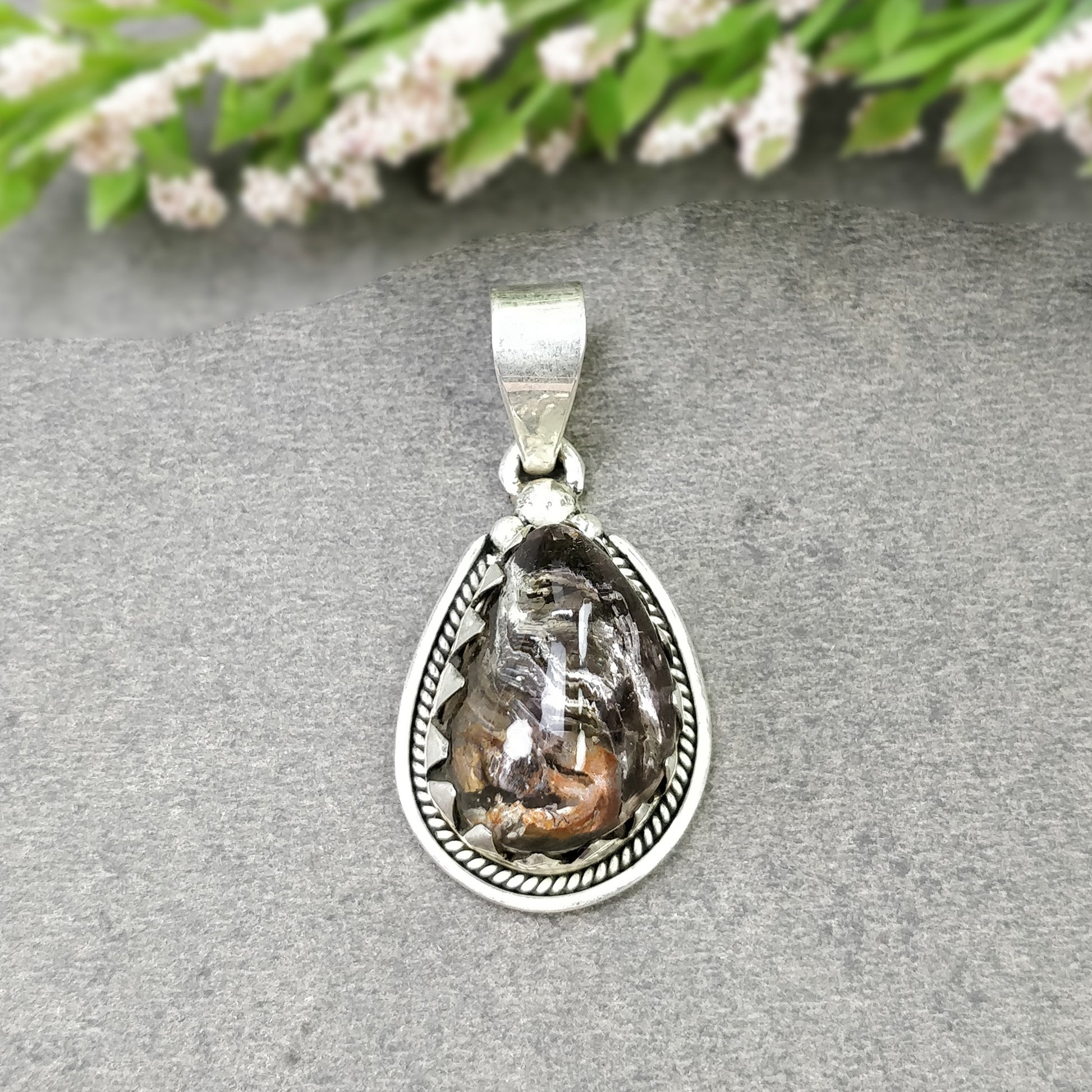 Bezel Set Pendant