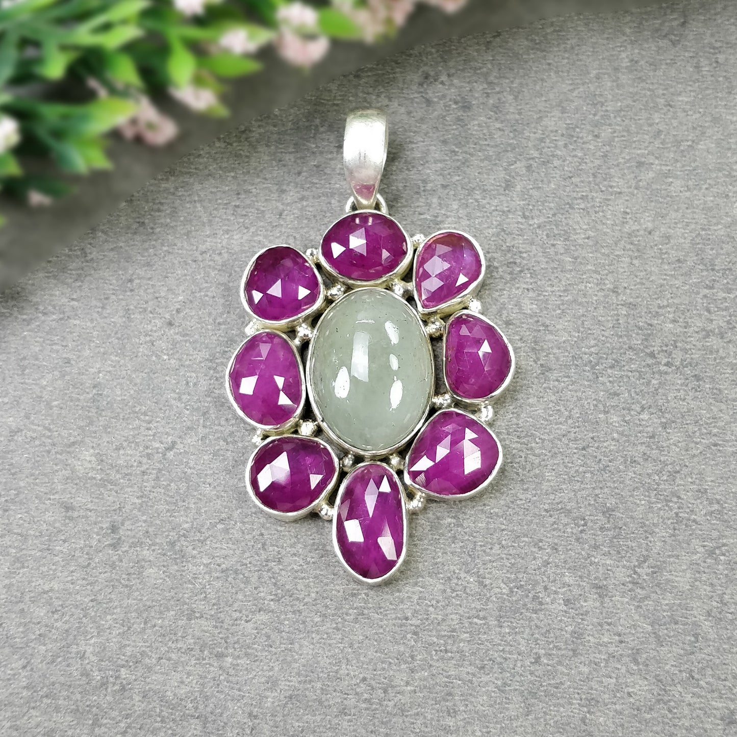 Ruby Glass Filled Ruby