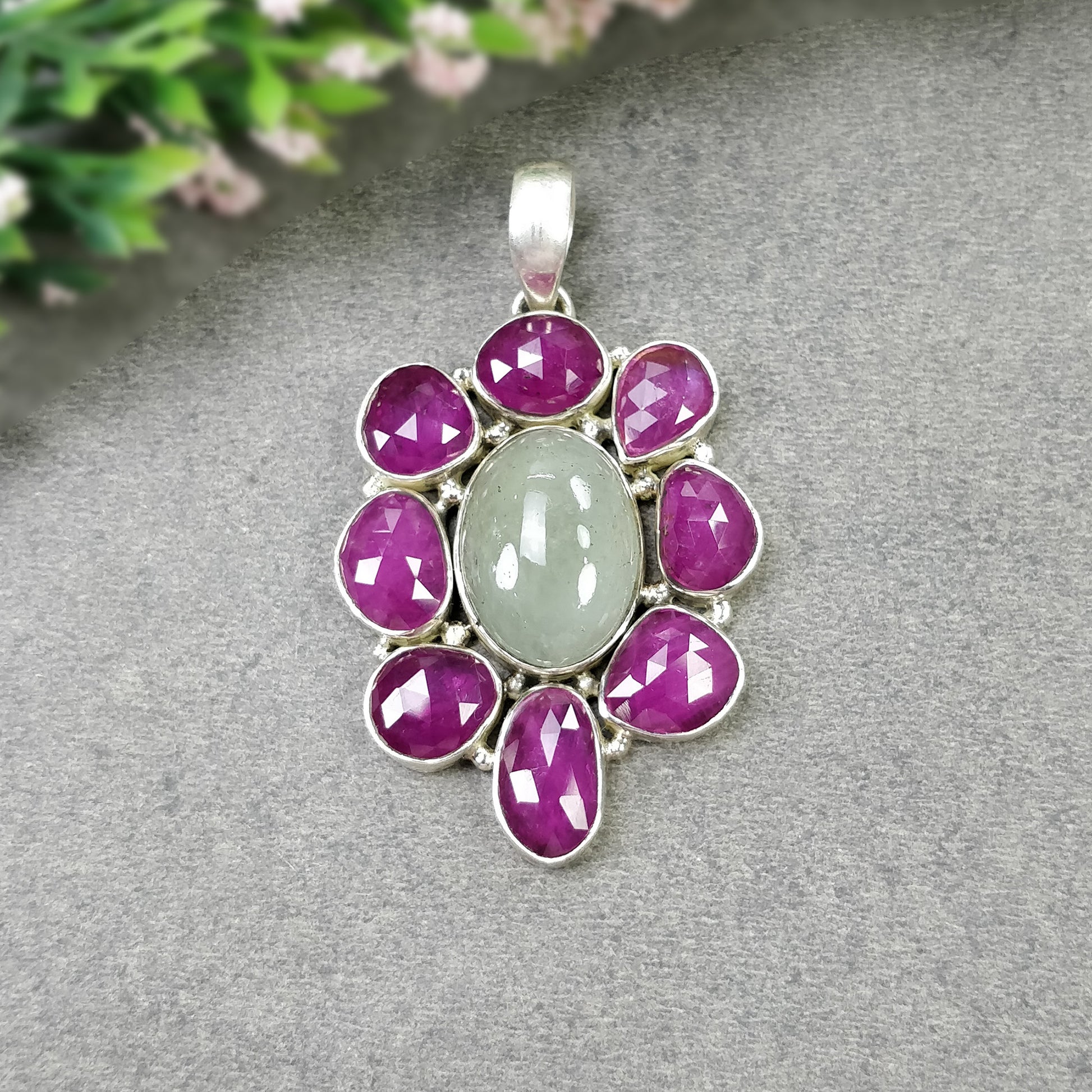 Ruby Glass Filled Ruby