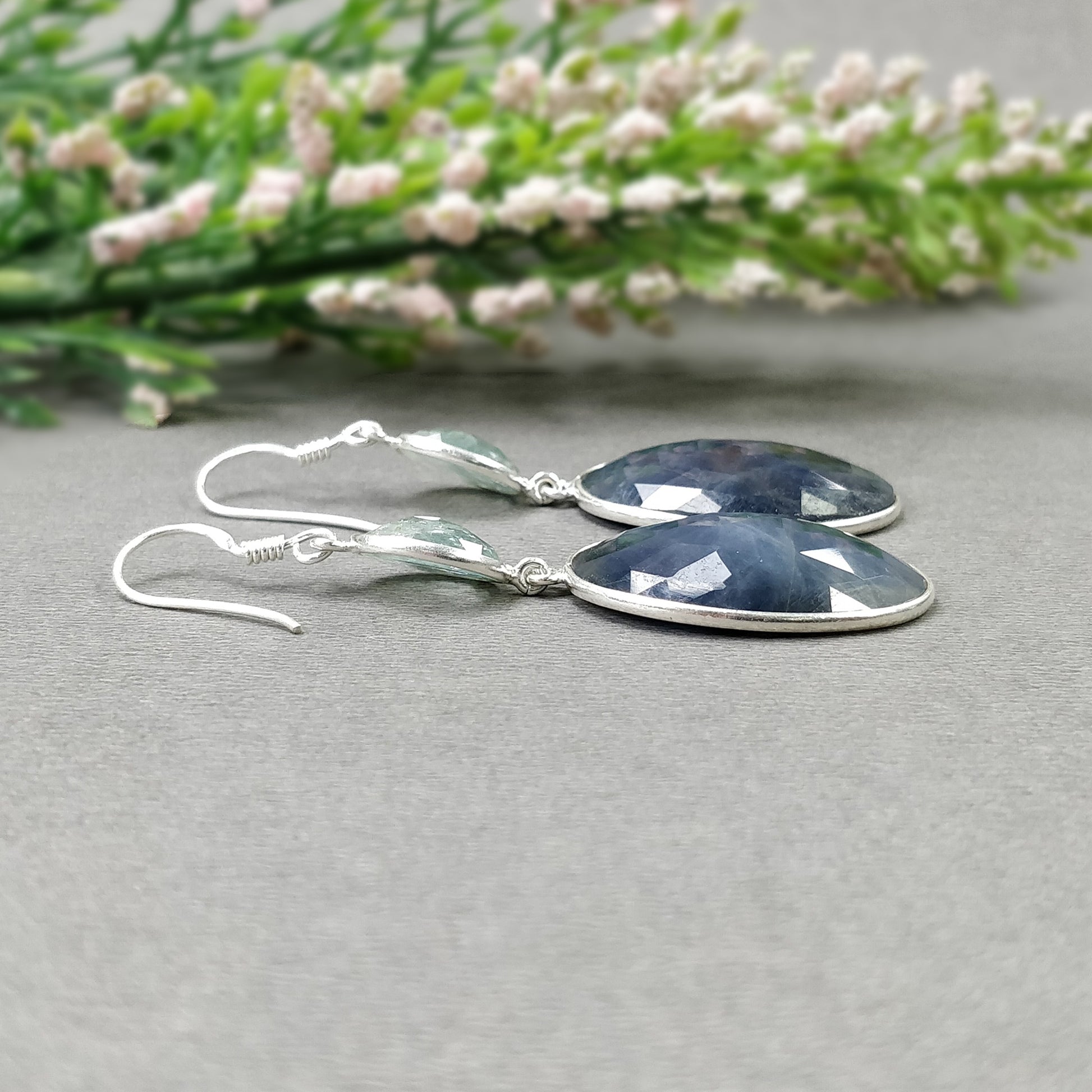 Aquamarine Earring