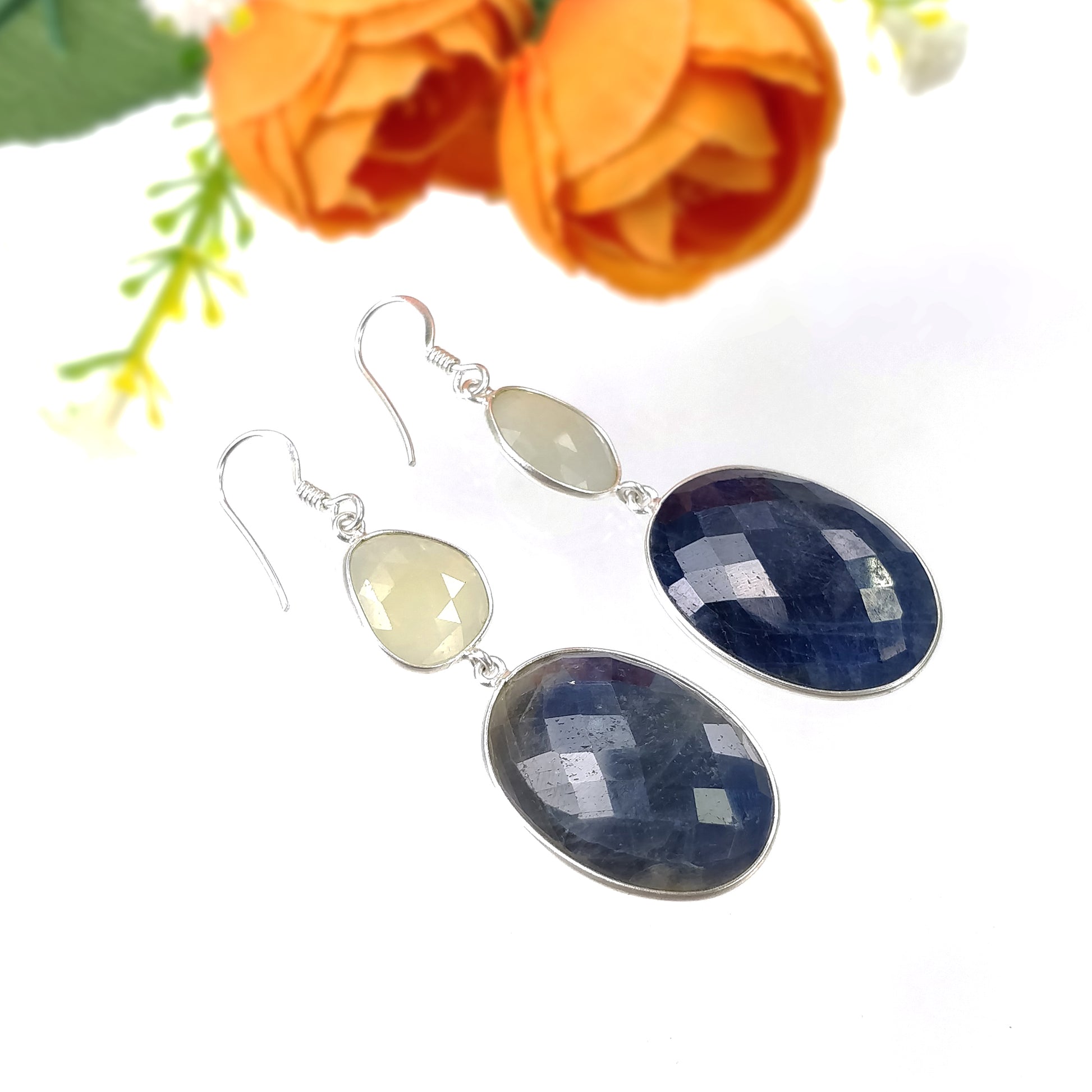 Yellow Sapphire Earring