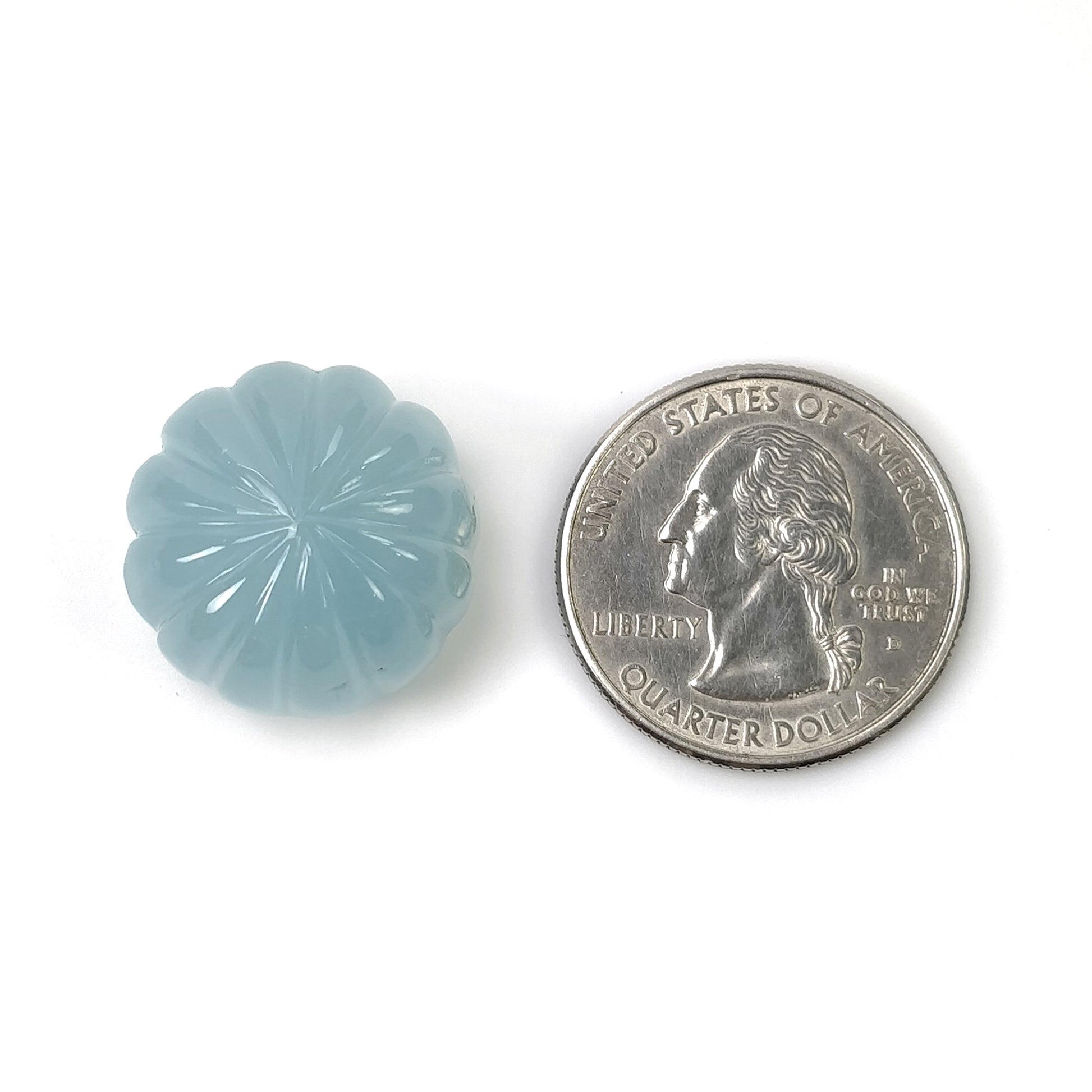 Round Aquamarine
