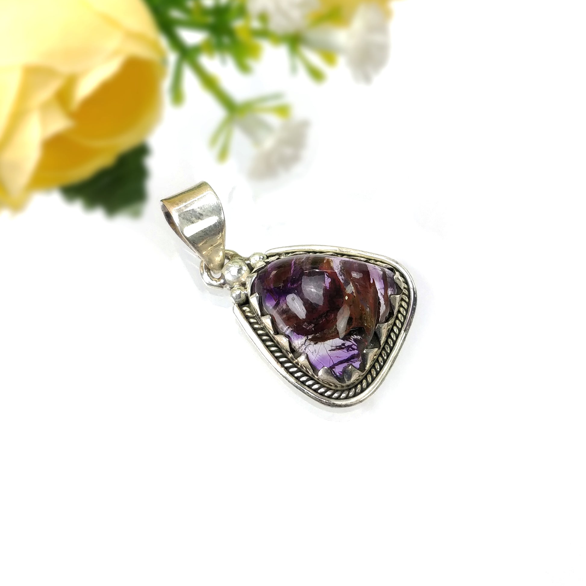 Bezel Set Pendant
