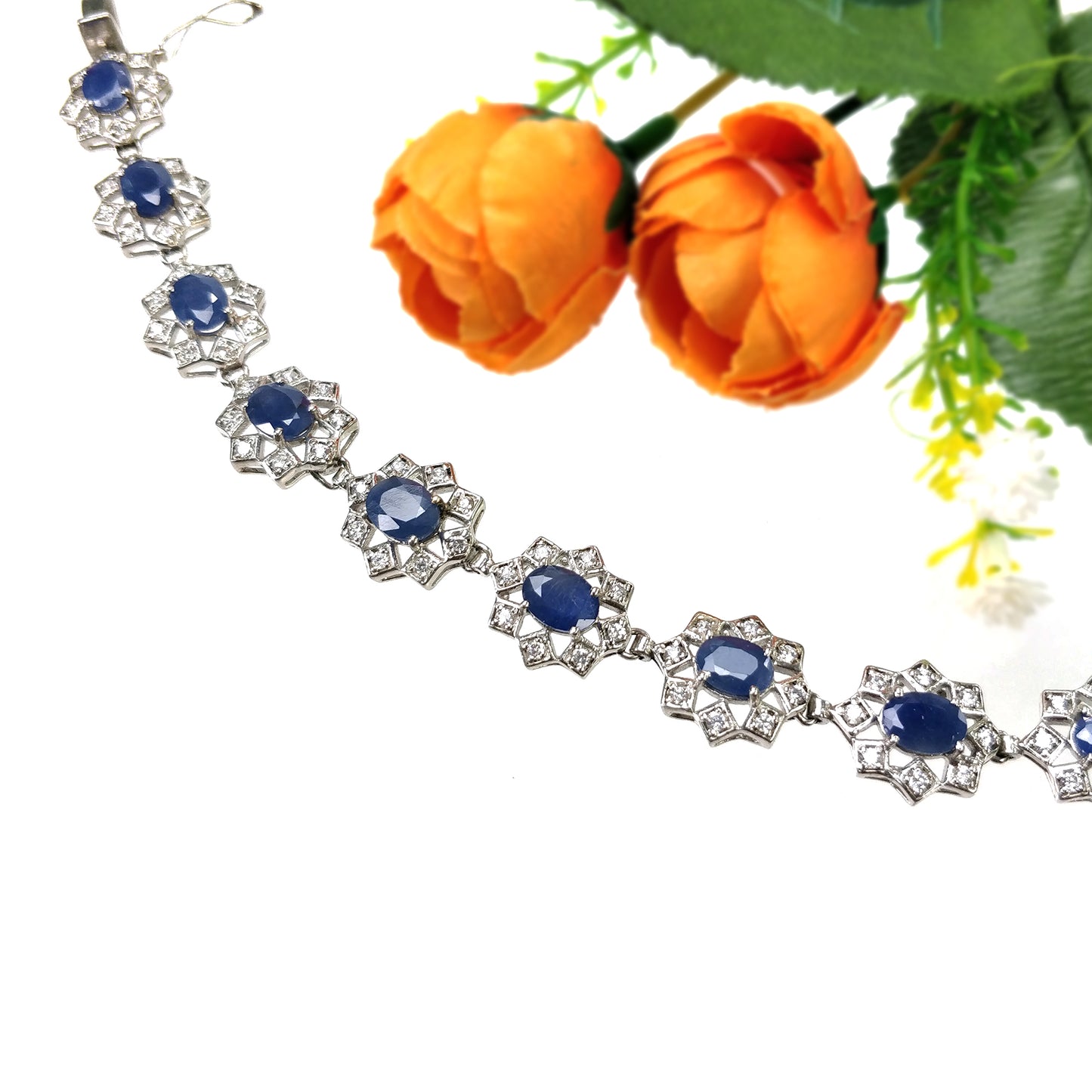 Blue Sapphire Bracelet