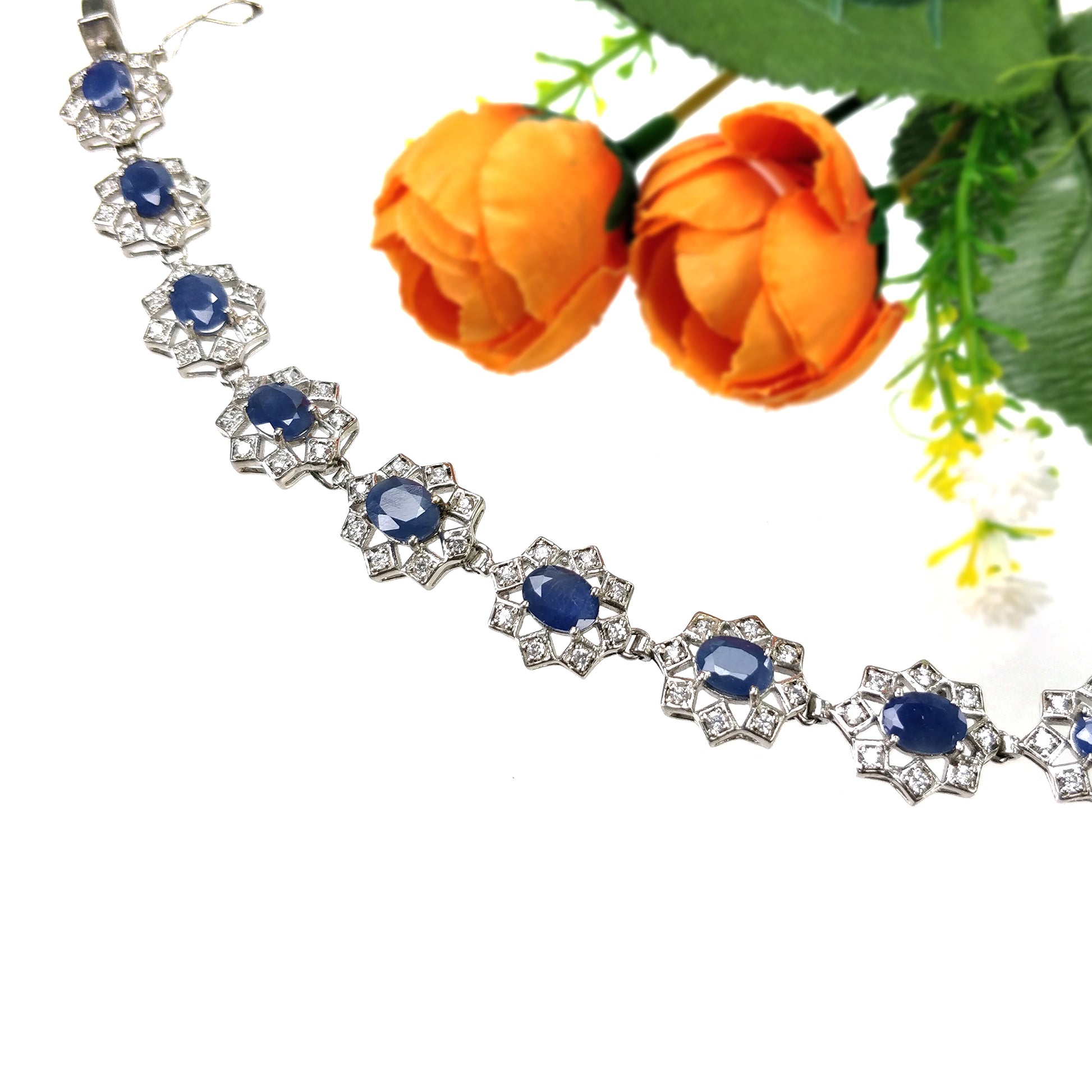 Blue Sapphire Bracelet