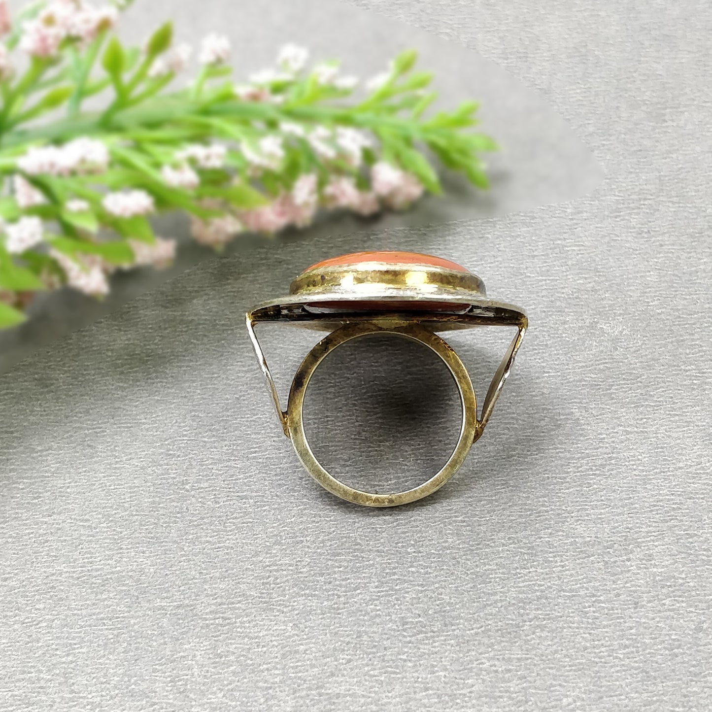 Bezel Set Ring