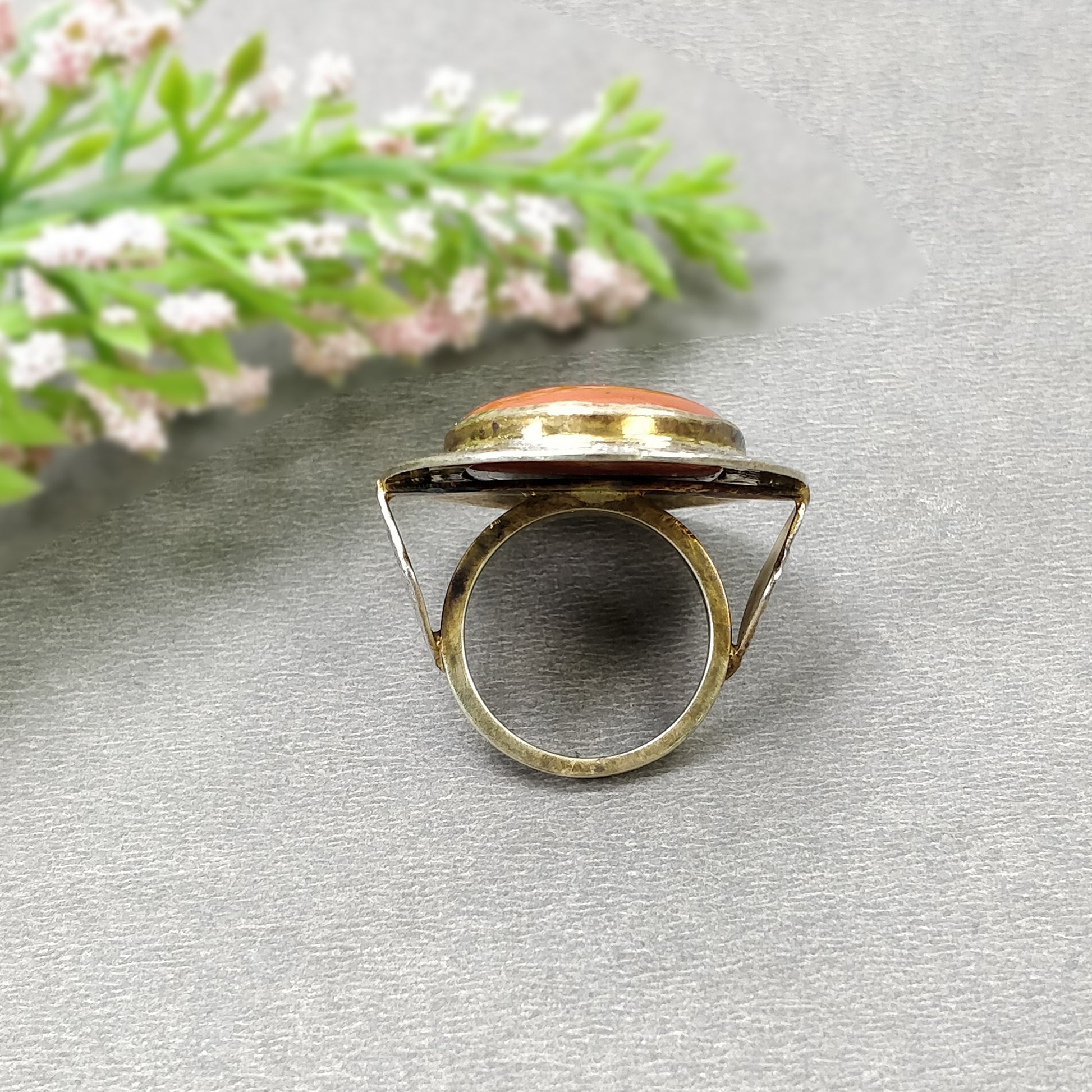 Bezel Set Ring
