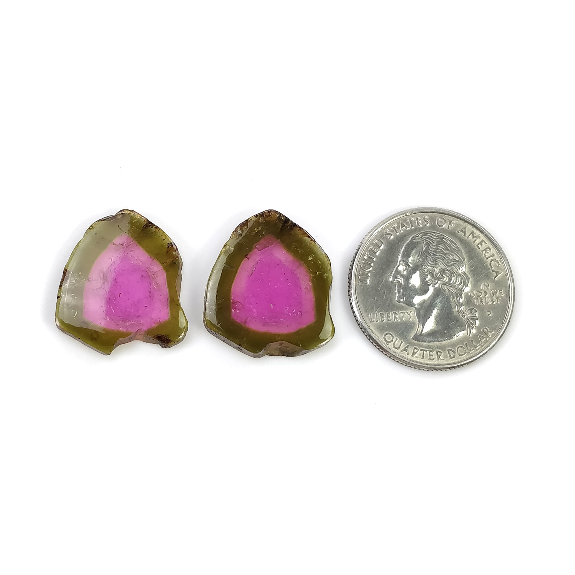 Bi-Color Gemstone