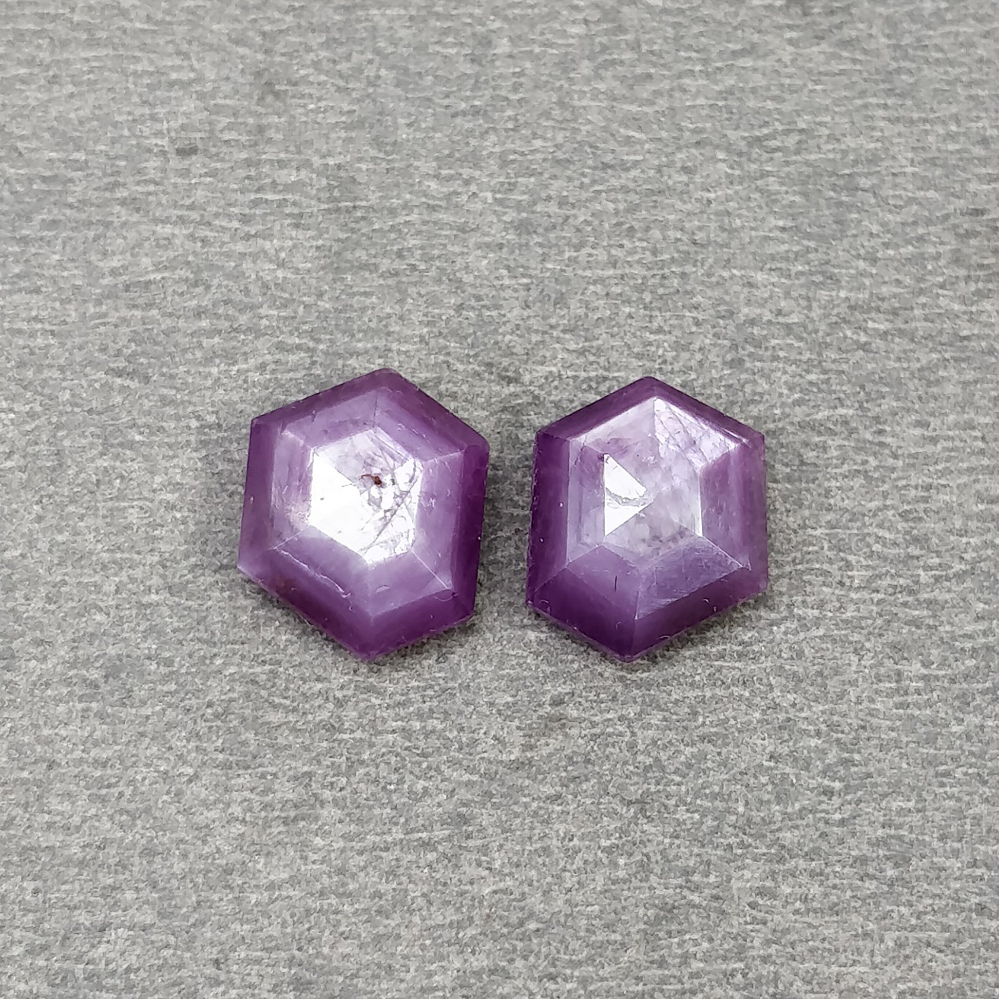 Hexagon Shape Sapphire