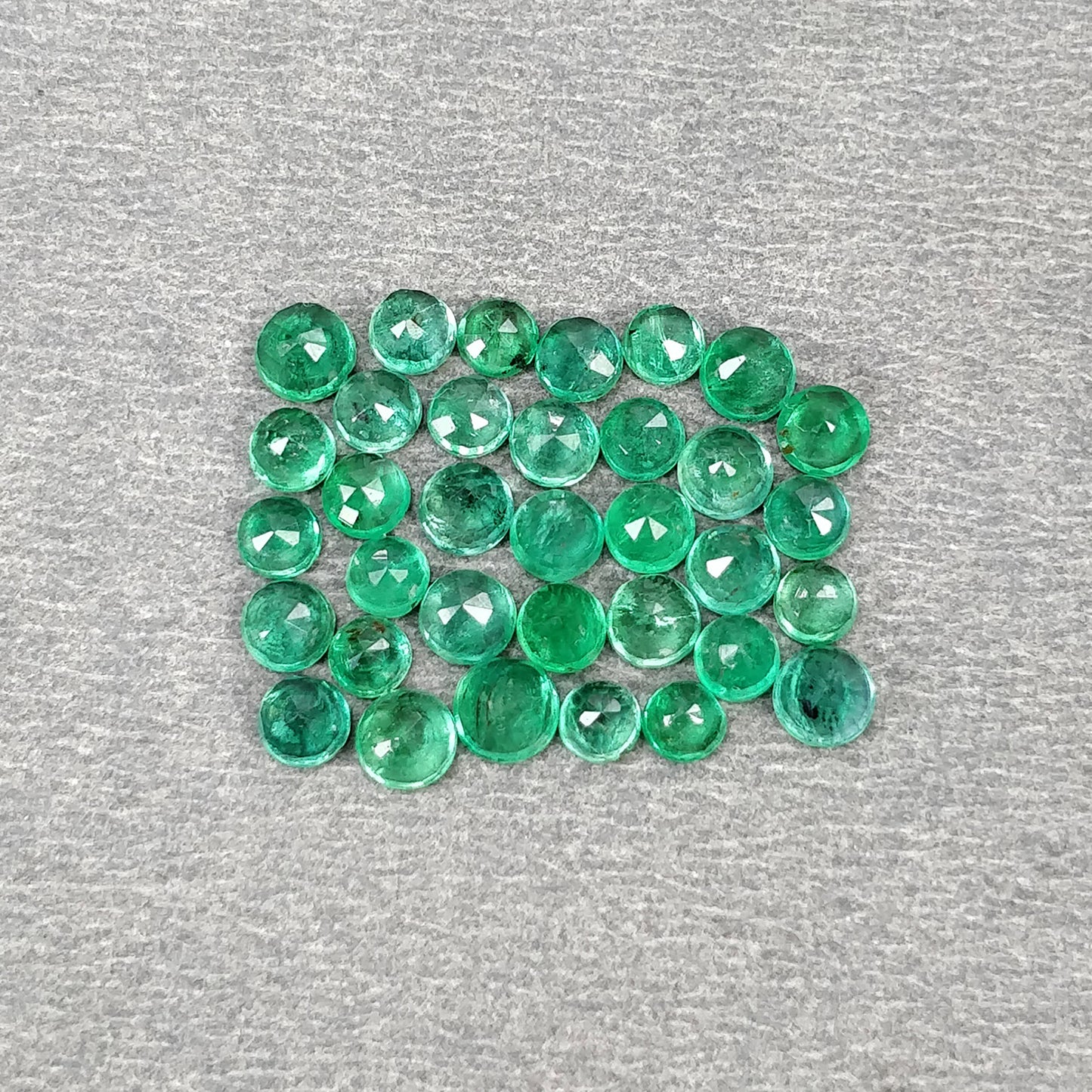 faceted Emerals