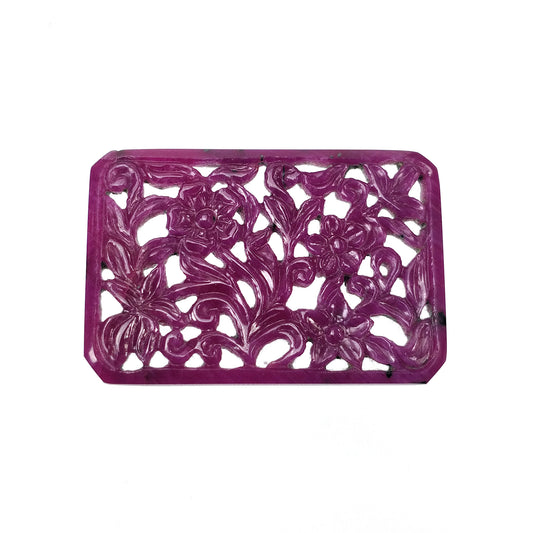 Ruby Fancy Carving