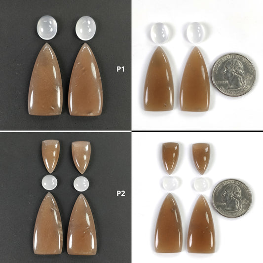 Peach Moonstone
