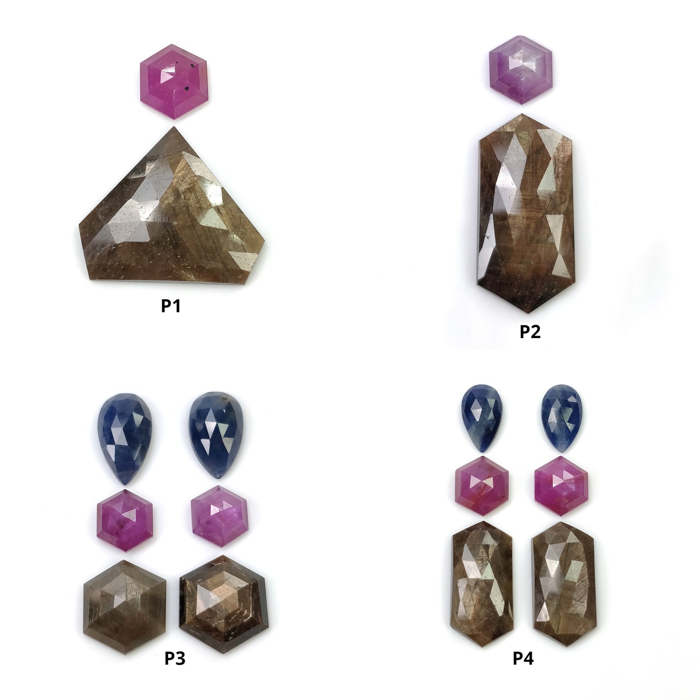 Golden brown Chocolate Sapphire