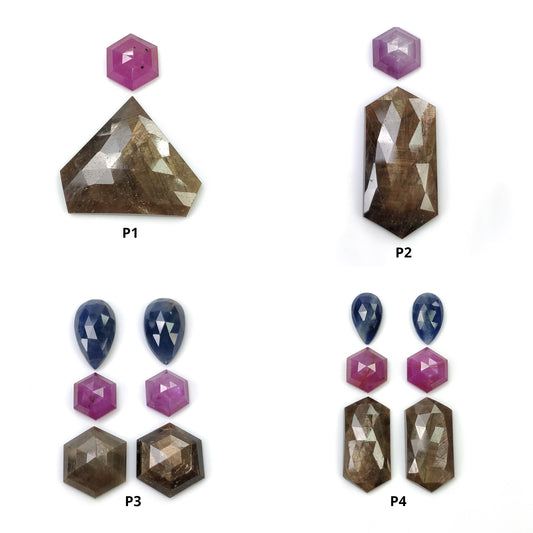 Golden brown Chocolate Sapphire