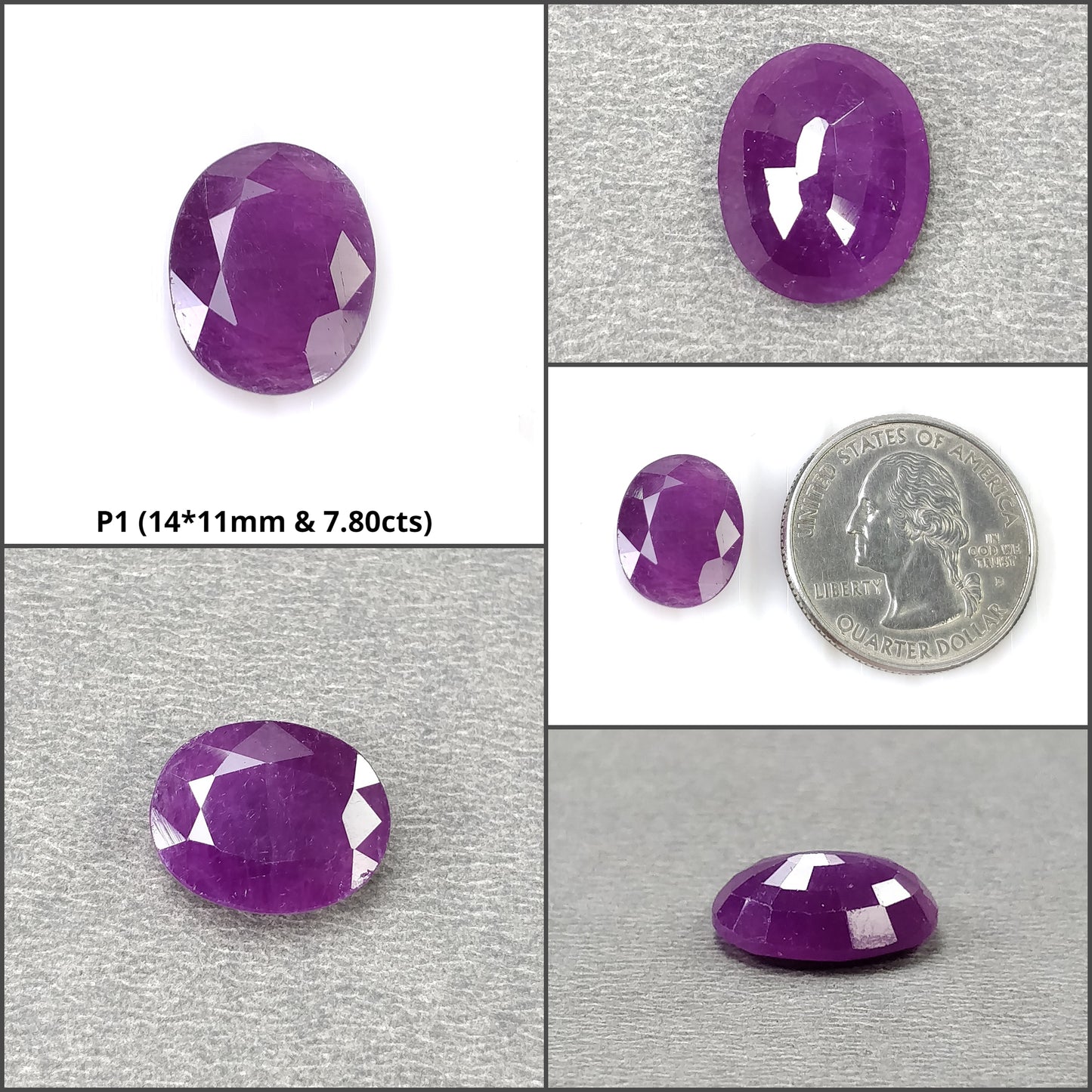 Oval Ruby